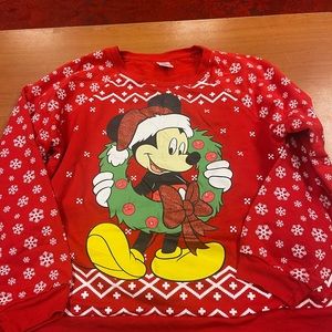 Disney light up Christmas sweatshirt